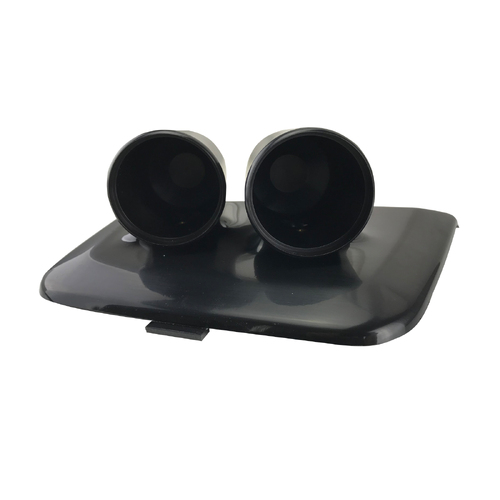 SAAS 2006-2013 VE-VE II Commodore Gauge Dash Pods Black Suits 2x 52mm Gauges