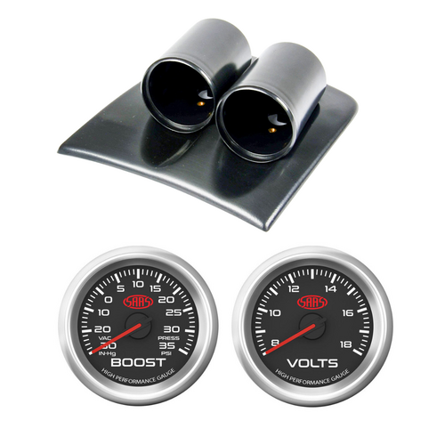 SAAS Dash Pod w/ Boost & Volts for VY VZ Commodore