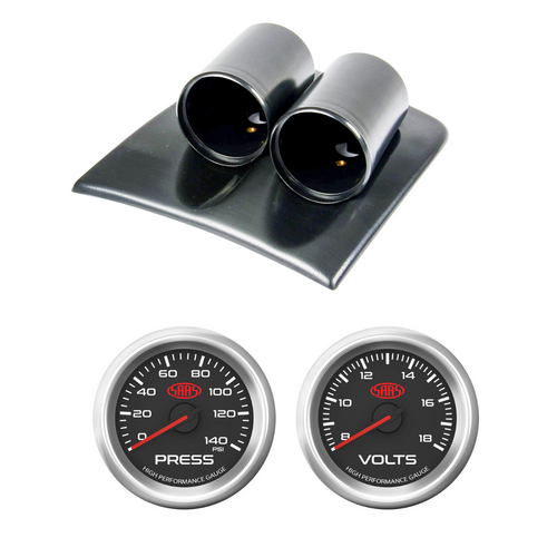 SAAS Dash Pod w/ Oil Pres Volts for VY VZ Commodore