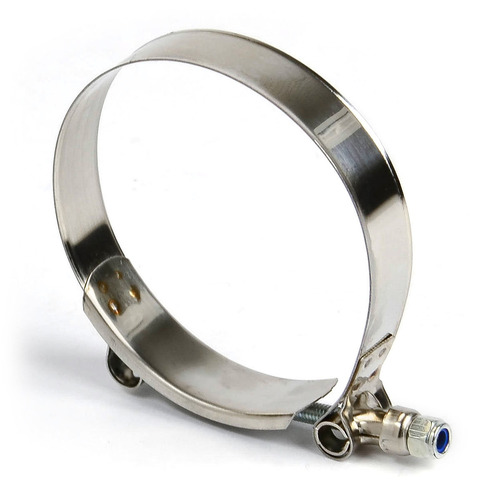 SAAS Hose Clamp T-Bolt Stainless Steel Polished 76mm