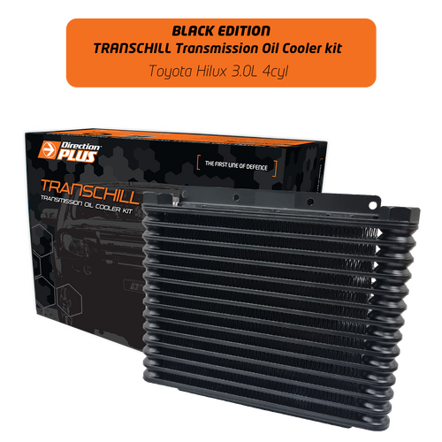 TransChill Arctic Black Transmission Cooler Kit Suits Toyota Hilux N70