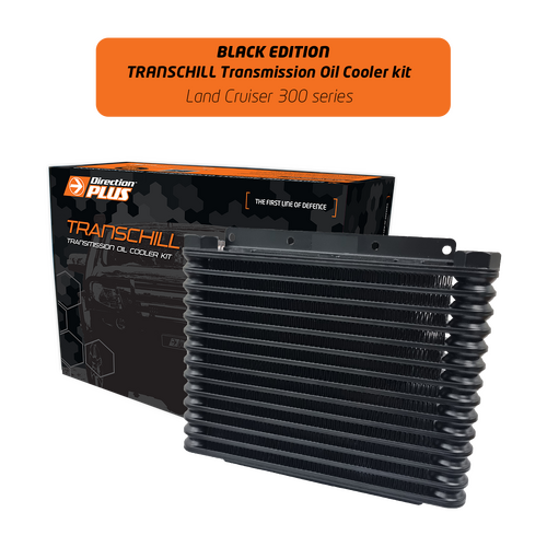 TransChill Arctic Black Transmission Cooler Kit Suits Landcruiser 300 Series