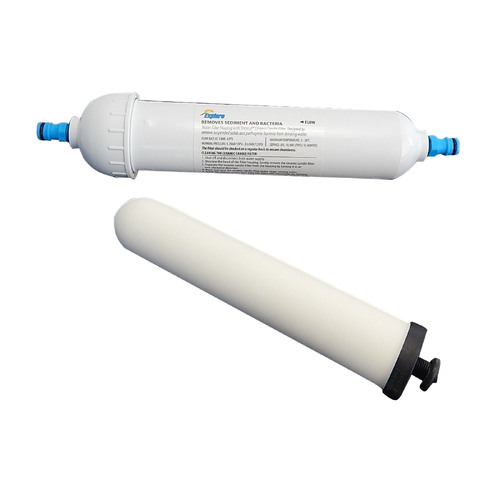Inline Water Filter removes Bacteria and Sediment Sterasyl Replaceable Cartridge