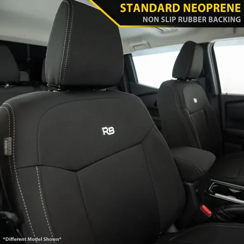 Razorback 4x4 Neoprene Front Row Seat Covers for Toyota Landcruiser 300 Series